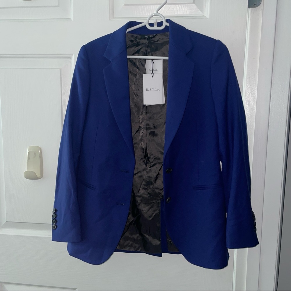 Paul Smith Royal Blue Women's Blazer Jacket